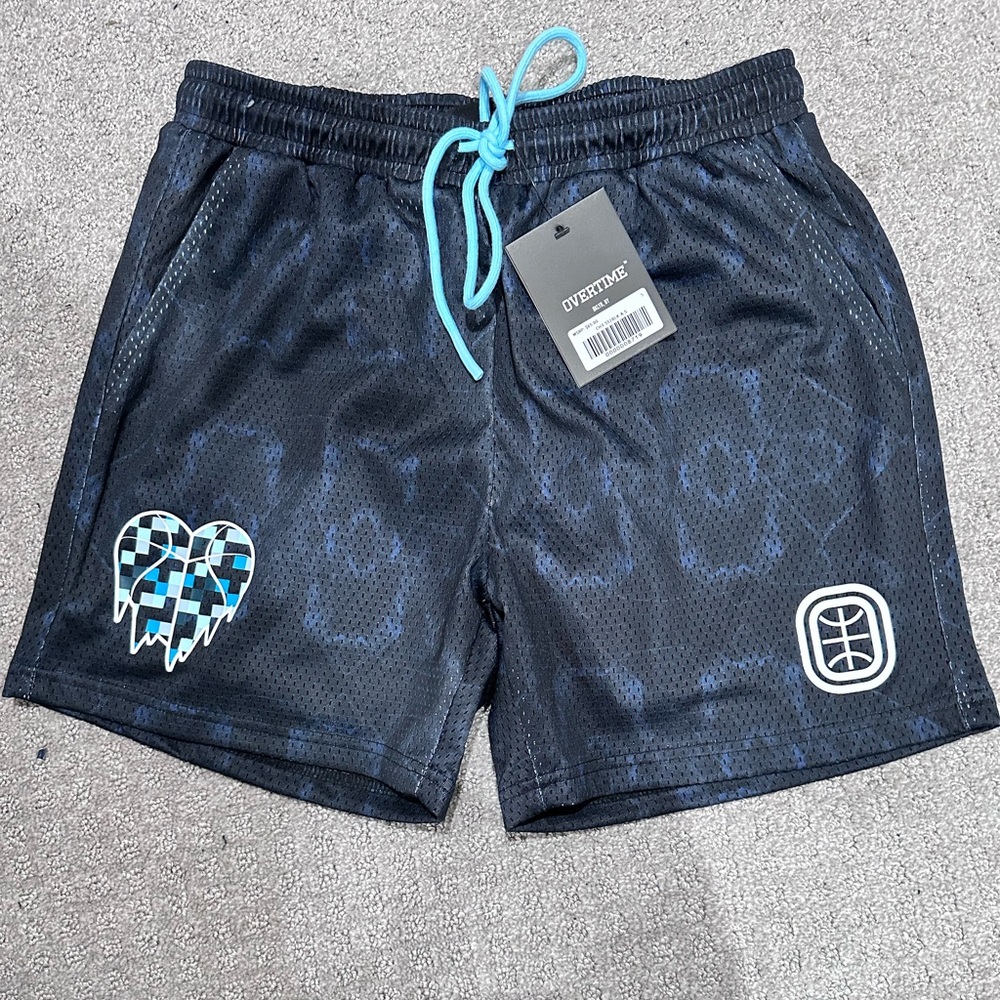 Overtime shorts mens small NWT